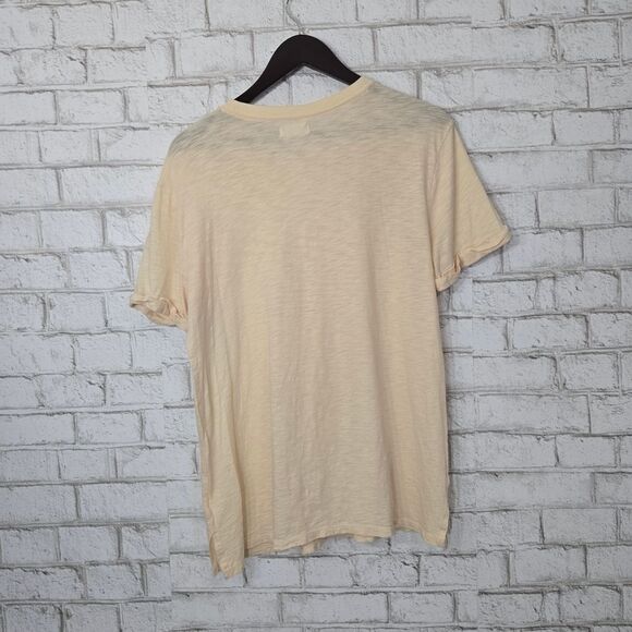Maurices light yellow short sleeve tee - Picture 8 of 10